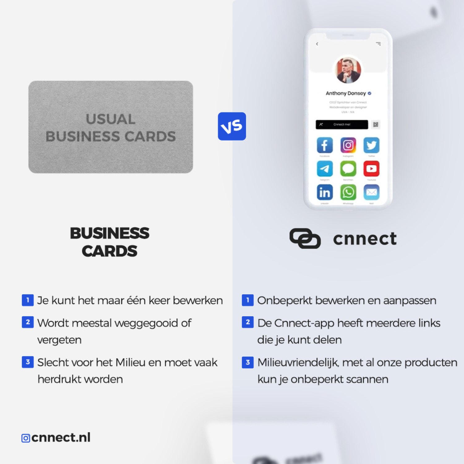 Cnnect - Het digitale visitekaartje