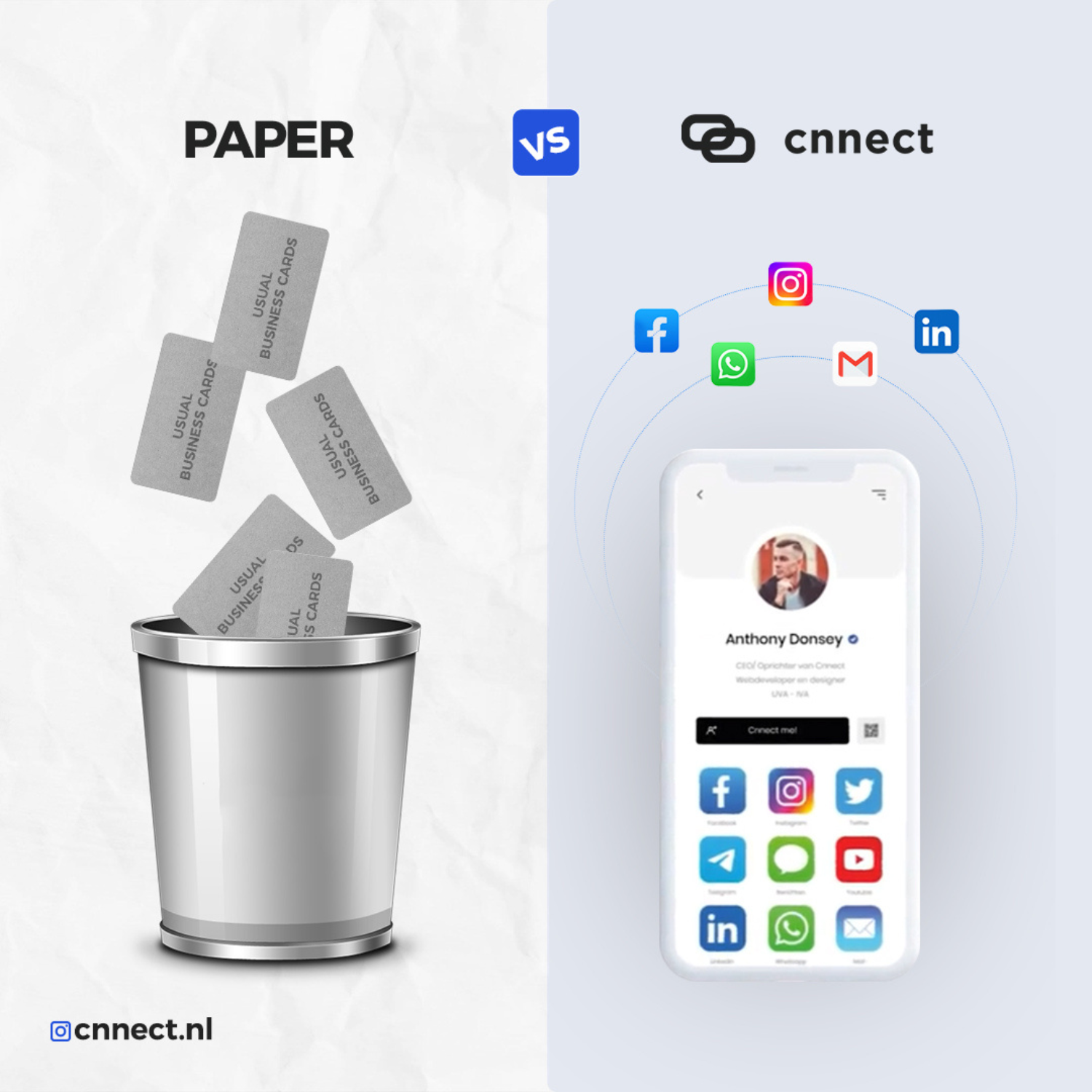 Cnnect - Het digitale visitekaartje